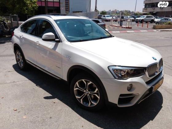 ב.מ.וו X4 4X4 XDRIVE20I Sport אוט' 2.0 (184 כ''ס) בנזין 2016 למכירה בתל אביב יפו