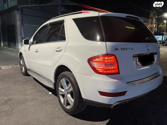 מרצדס ML Class 4X4 ML350 4MATIC Luxury אוט' דיזל 3.0 (231 כ''ס) דיזל 2011 למכירה בבאר יעקב