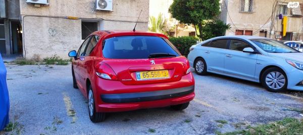 פיג'ו 207 Active אוט' 1.6 (120 כ"ס) בנזין 2012 למכירה בקרית מוצקין