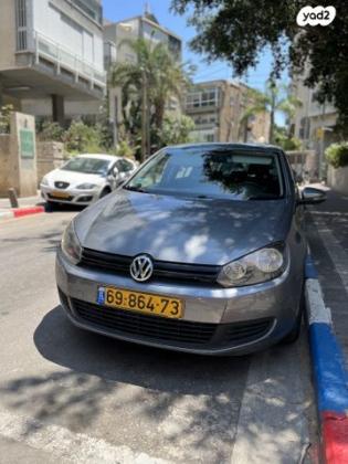 פולקסווגן גולף Trendline אוט' 5 דל' 1.4 (122 כ"ס) [2008-2013] בנזין 2011 למכירה בתל אביב יפו