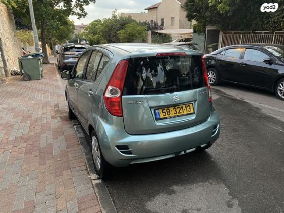 סוזוקי ספלאש GLS ידני 1.2 (95 כ"ס) בנזין 2012 למכירה בחיפה