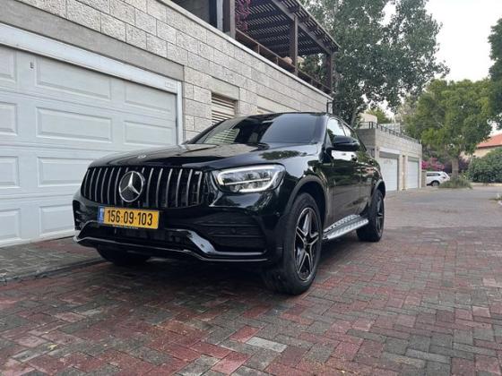 מרצדס GLC-Class קופה 4X4 GLC300E AMG הייבריד אוט' 2.0 (330 כ"ס) היברידי חשמל / בנזין 2022 למכירה בצור הדסה