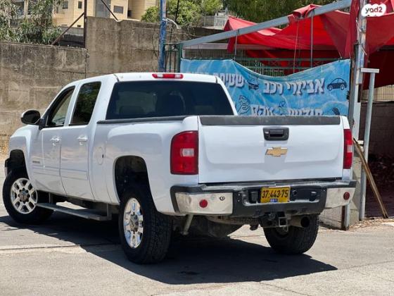 שברולט סילברדו 3500 4X4 LTZ משא פתוח דאבל קבינה אוט' 6.6 (365 כ"ס) דיזל 2012 למכירה בירושלים