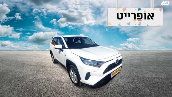 טויוטה RAV4 הייבריד E-volve הייבריד אוט' 2.5 (178 כ''ס) בנזין 2020 למכירה בחיפה