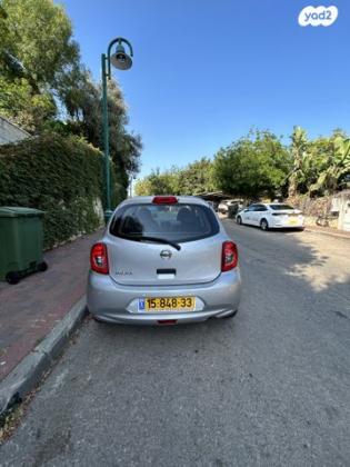 ניסאן מיקרה Visia אוט' 1.2 (80 כ''ס) בנזין 2015 למכירה בתל אביב יפו