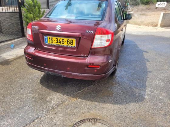 סוזוקי SX4 GLX סדאן אוט' 1.6 (107 כ''ס) בנזין 2009 למכירה בשפרעם