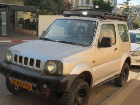 סוזוקי ג'ימני 4X4 JLX אוט' 1.3 (82 כ''ס) בנזין 2000 למכירה ברמת גן