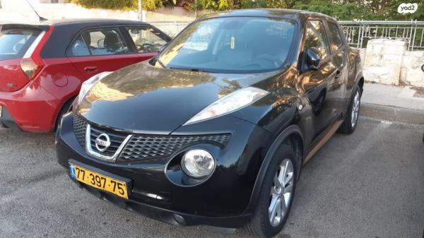 ניסאן ג'וק / Juke Tekna אוט' 1.6 (117 כ"ס) בנזין 2011 למכירה בירושלים