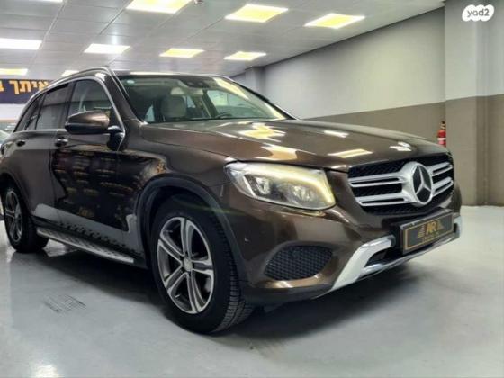 מרצדס GLC 4X4 GLC250 4MATIC Premium אוט' 2.0 (211 כ''ס) בנזין 2016 למכירה בראשון לציון