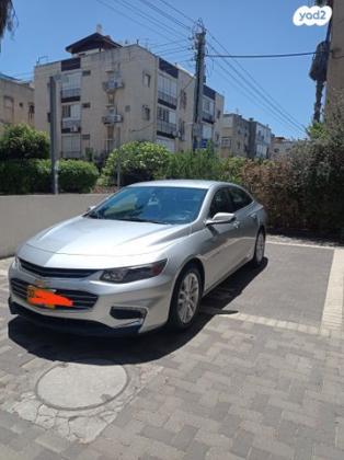 שברולט מאליבו LT אוט' 1.5 (160 כ"ס) בנזין 2016 למכירה בבת ים