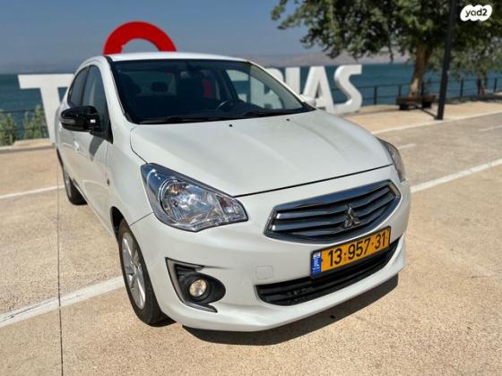 מיצובישי אטראז' Instyle אוט' 1.2 (80 כ"ס) בנזין 2014 למכירה בטבריה