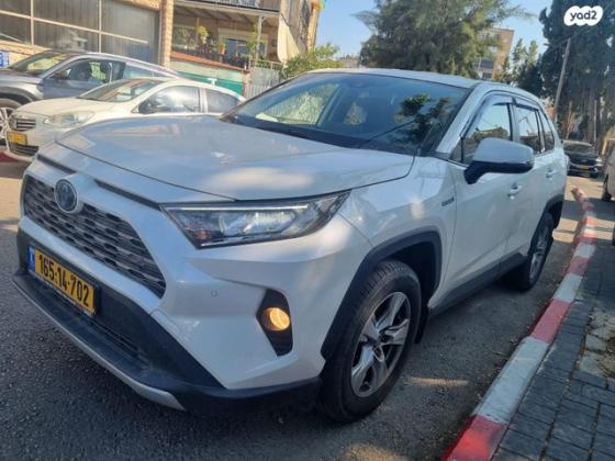 טויוטה RAV4 הייבריד E-xperience הייבריד 5 דל' אוט' 2.5 (178 כ''ס) בנזין 2020 למכירה בבת ים