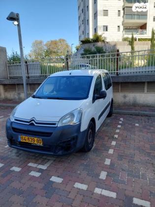 סיטרואן ברלינגו דור 2 (2008-2019) Comfort ידני דיזל 4 דל' 1.6 (75 כ"ס) דיזל 2017 למכירה ברחובות