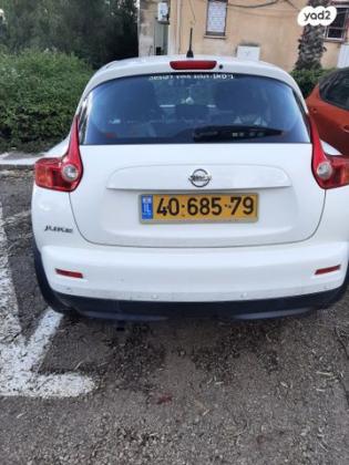 ניסאן ג'וק / Juke Acenta אוט' 1.6 (117 כ"ס) בנזין 2012 למכירה בחיפה