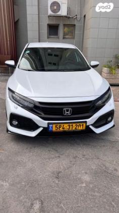 הונדה סיוויק האצ'בק החדשה Sport אוט' 1.5 (182 כ"ס) בנזין 2019 למכירה בפתח תקווה