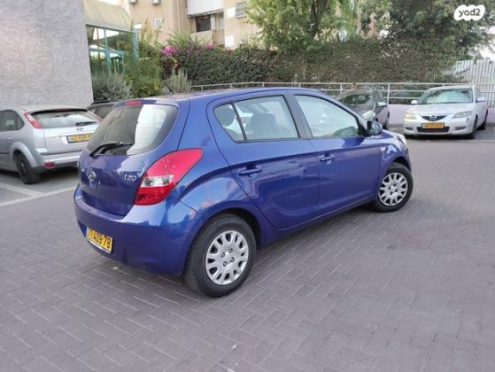 יונדאי i20 Inspire אוט' 1.4 (100 כ"ס) [2009-2015] בנזין 2012 למכירה בקרית אונו