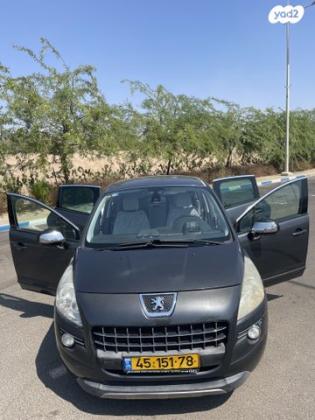 פיג'ו 3008 Premium PK אוט' 1.6 (156 כ''ס) בנזין 2011 למכירה בתל אביב יפו