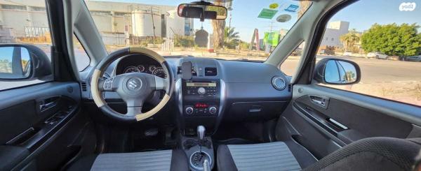 סוזוקי SX4 GLX-HB הצ'בק אוט' 1.6 (119 כ''ס) בנזין 2010 למכירה בשדרות