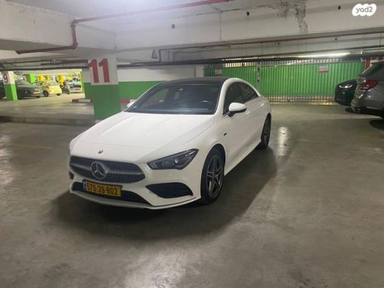 מרצדס CLA CLA250 E AMG הייבריד אוט' 1.3 (160 כ''ס) ק'-2 היברידי חשמל / בנזין 2021 למכירה בנתניה