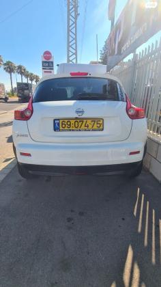 ניסאן ג'וק / Juke Tekna אוט' 1.6 (117 כ"ס) בנזין 2011 למכירה בחיפה