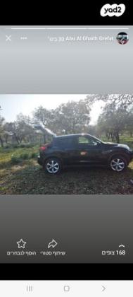 ניסאן ג'וק / Juke Acenta אוט' 1.6 (117 כ"ס) בנזין 2012 למכירה בזרזיר