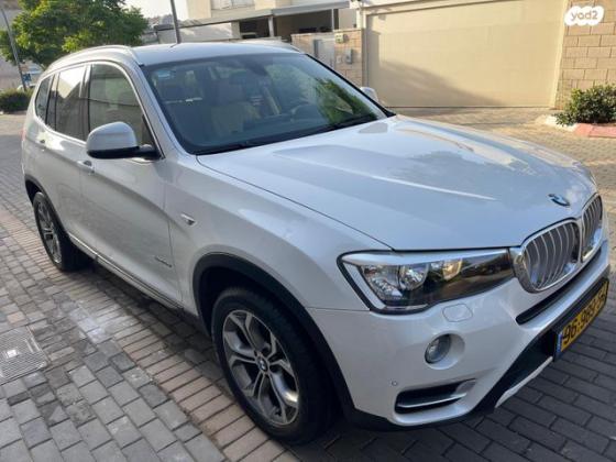 ב.מ.וו X3 4X4 XDRIVE28I X-Line אוט' 2.0 (245 כ''ס) בנזין 2016 למכירה בראש העין