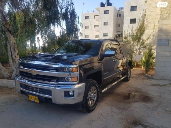 שברולט סילברדו 2500 4X4 LTZ דאבל קבינה אוט' דיזל 6.6 (445 כ''ס) דיזל 2018 למכירה בירושלים