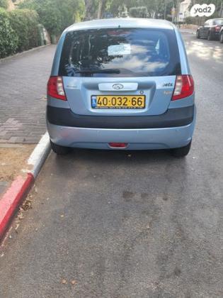 יונדאי גטס GLX אוט' 1.4 (97 כ''ס) בנזין 2008 למכירה בהרצליה