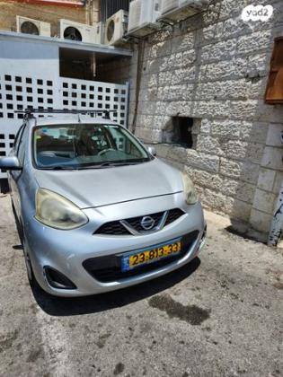 ניסאן מיקרה Visia אוט' 1.2 (80 כ''ס) בנזין 2015 למכירה בירושלים