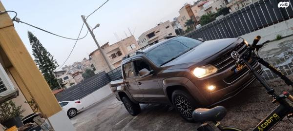 פולקסווגן אמארוק 4X4 Highline דאבל קבינה אוט' דיזל 2.0 (180 כ''ס) דיזל 2014 למכירה בכפר יאסיף