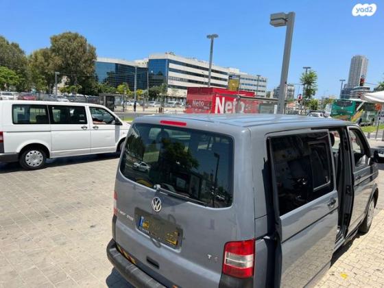 פולקסווגן טרנספורטר מסחרי/נוסעים Delivery Van אוטומט דיזל 3 מק' 3 דל' 2.0 (140 כ"ס) דיזל 2013 למכירה בתל אביב יפו