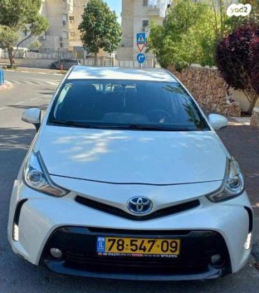 טויוטה פריוס פלוס הייבריד Regular אוט' 1.8 (99 כ"ס) בנזין 2017 למכירה בבית שמש