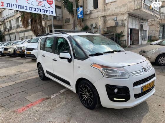 סיטרואן C3 פיקאסו Comfort ידני דיזל 1.6 (92 כ''ס) דיזל 2014 למכירה בפתח תקווה