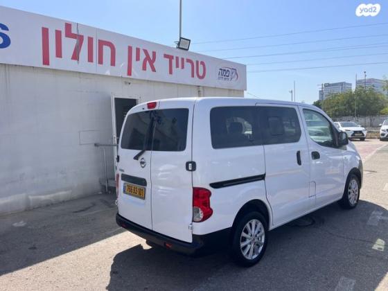 ניסאן NV200 Combi ידני דיזל 5 מק' 1.5 (90 כ''ס) דיזל 2019 למכירה בחולון