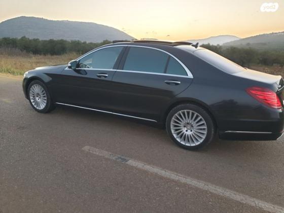 מרצדס S-Class S500 Long Vision אוט' 4.7 (455 כ''ס) בנזין 2015 למכירה בכרמיאל