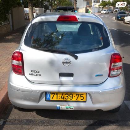 ניסאן מיקרה Visia אוט' 1.2 (80 כ''ס) בנזין 2011 למכירה בראש העין