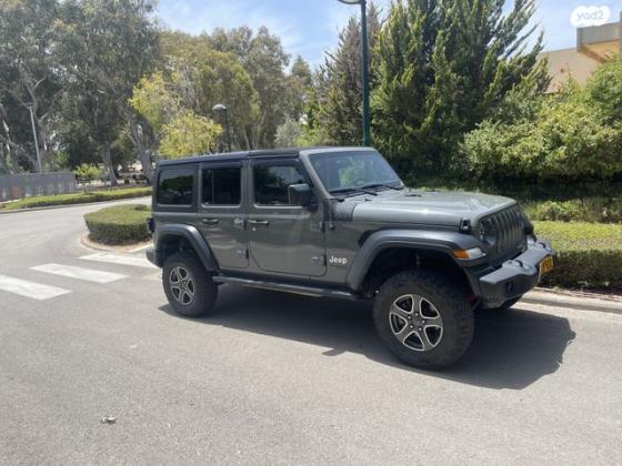 ג'יפ / Jeep רנגלר ארוך 4X4 Sport S אוט' 2.0 (270 כ''ס) בנזין 2020 למכירה בתל אביב יפו