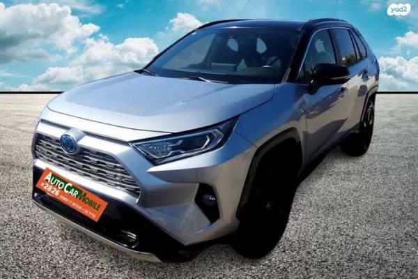 טויוטה RAV4 הייבריד E-motion Sky הייבריד אוט' 2.5 (178 כ''ס) בנזין 2020 למכירה בחדרה