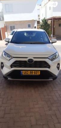 טויוטה RAV4 הייבריד E-xperience הייבריד 5 דל' אוט' 2.5 (178 כ''ס) בנזין 2019 למכירה באילת