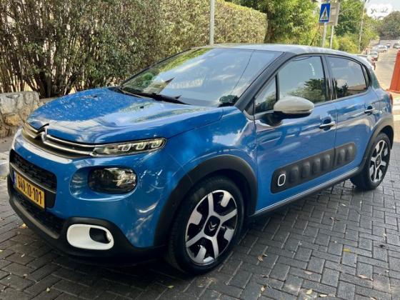 סיטרואן C3 Shine PK אוט' 1.2 (110 כ"ס) בנזין 2019 למכירה בגבעתיים