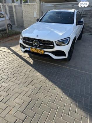 מרצדס GLC GLC300E AMG Coupe הייבריד אוט' 2.0 (211 כ''ס) היברידי חשמל / בנזין 2021 למכירה בהוד השרון