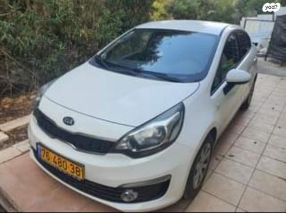 קיה ריו LX סדאן אוט' 1.4 (109 כ''ס) בנזין 2016 למכירה בקרית טבעון