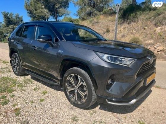 טויוטה RAV4 הייבריד 4X4 E-Motion פלאג-אין אוט' 2.5 (185 כ''ס) היברידי חשמל / בנזין 2021 למכירה בבנימינה גבעת עדה