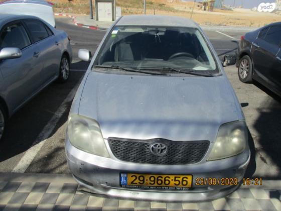 טויוטה קורולה Sun אוט' 1.6 (110 כ''ס) בנזין 2004 למכירה בירושלים