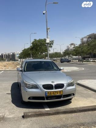 ב.מ.וו סדרה 5 525I אוט' 2.5 (218 כ''ס) בנזין 2007 למכירה בבאר שבע