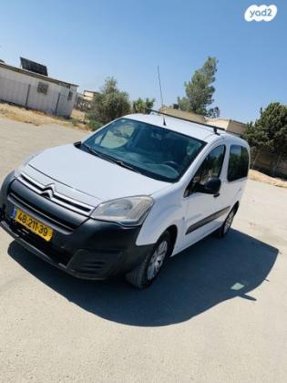 סיטרואן ברלינגו דור 2 (2008-2019) Comfort ידני דיזל 4 דל' 1.6 (75 כ"ס) דיזל 2016 למכירה בבאר שבע