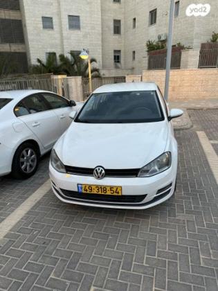 פולקסווגן גולף Trendline אוט' 5 דל' 1.4 (125 כ''ס) בנזין 2015 למכירה בבאר שבע