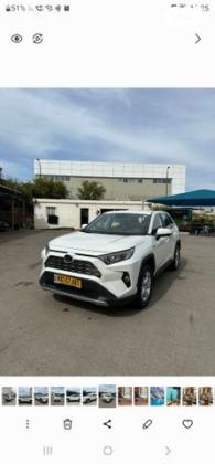 טויוטה RAV4 הייבריד E-xperience הייבריד 5 דל' אוט' 2.5 (178 כ''ס) בנזין 2019 למכירה בלפיד