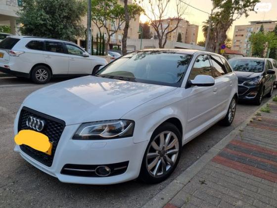 אאודי A3 Sportback Sharp אוט' 1.8 (160 כ''ס) בנזין 2010 למכירה בפתח תקווה