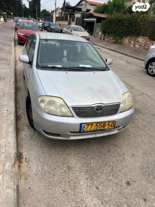 טויוטה קורולה GLI אוט' 1.6 (110 כ''ס) בנזין 2003 למכירה במגדל העמק